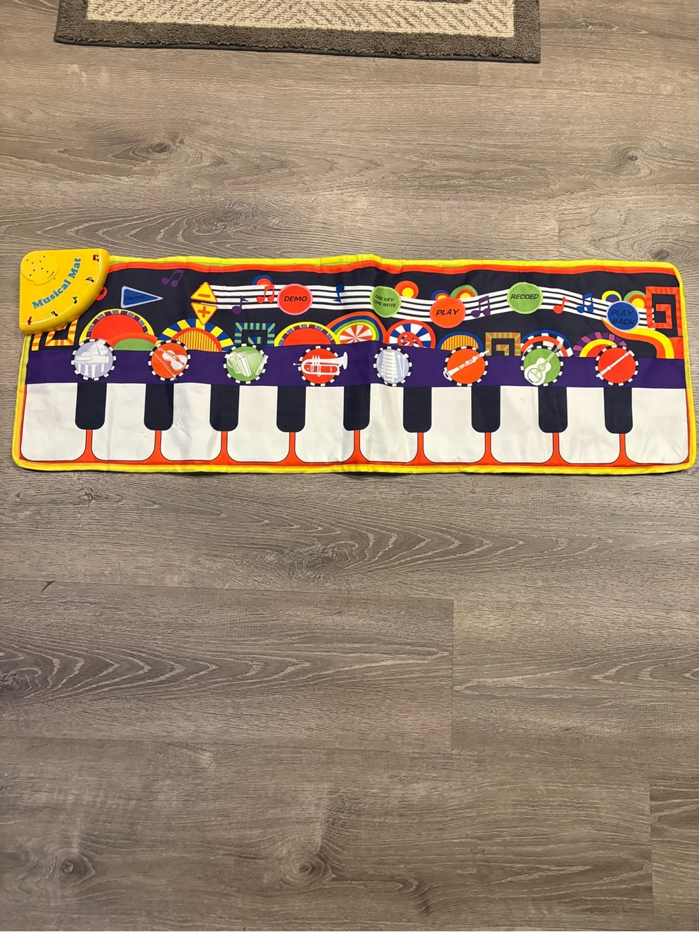 Kids Musical Play Piano Mat - Multicolor
